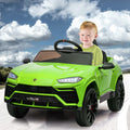 Segmart Kids Green Lamborghini Ride On Toys Car With Remote, L