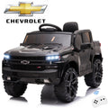 Official Licensed Chevrolet Ride On Car, 12V Power  Ride-On Truck Toy for Kids, Electric 4 Wheels Kids Toy w/Parent Remote Control, Foot Pedal, MP3 Player, 2 Speeds, Ages 1-5 Years, K1638