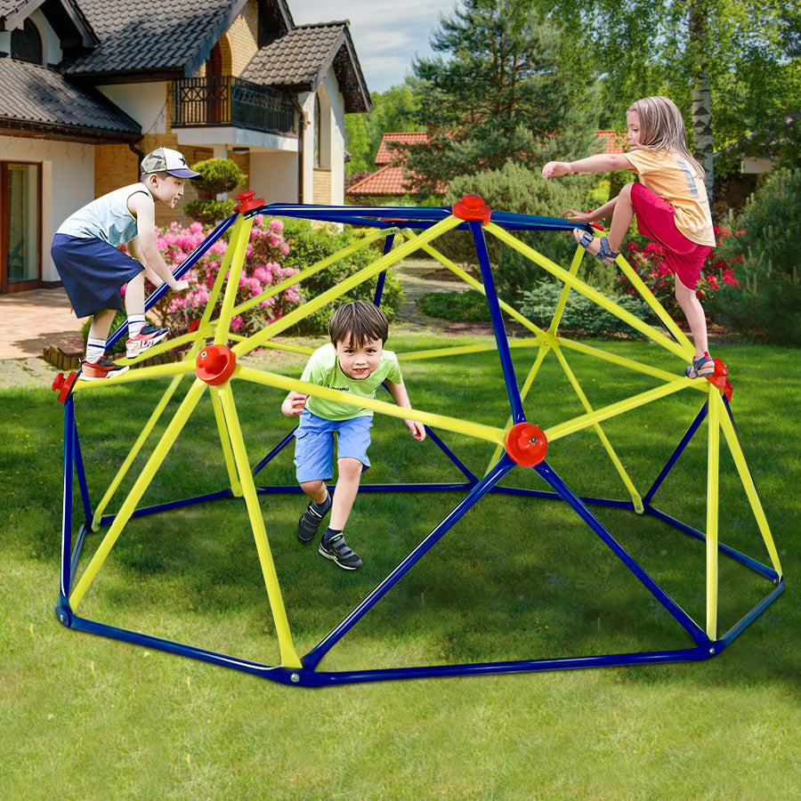 SEGMART 10FT Climbing Dome, Upgraded Dome Climber for Kids 3-10, Supporting 800 lbs, Kids Outdoor Play Equipment Toddler Outside Climbing Toy