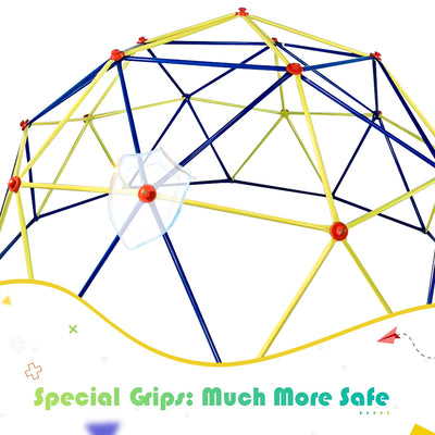 SEGMART 10FT Climbing Dome, Upgraded Dome Climber for Kids 3-10, Supporting 800 lbs, Kids Outdoor Play Equipment Toddler Outside Climbing Toy