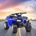 6V Electric Kids Ride-On Car ATV, Electric 4-Wheeler ATV Quad, Single Drive Ride on Car Toy with LED Lights, Music Board, Horn, Motorized Cars for 3-5 Years Kids, K2271