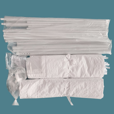 Backyard Tent for Outside, 10' x 20' Canopy Tent with 4 Side Walls, Upgraded White Party Wedding Tent, Waterproof Patio Gazebo Tent BBQ Shelter Pavilion for Parties Garden Pool, LL219