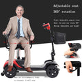 Segmart Motorized Scooter, 4 Wheel Electric Mobility Scooter, Electric Medical Carts for Senior Handicapped Adults, S08