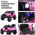 Electric Vehicles Ride on Truck W/Light, Spring Suspension, MP3 Player