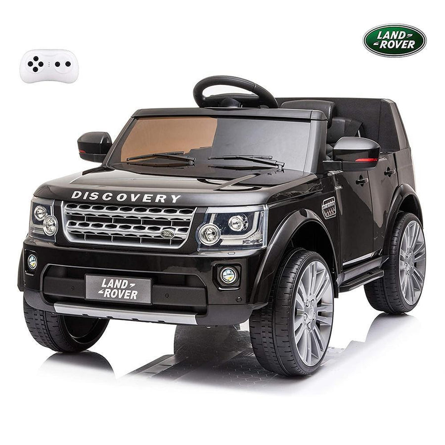 Segmart® Official Licensed Black Land Rover Kids Cars 12v Kids Toys With R/c Parental Remote