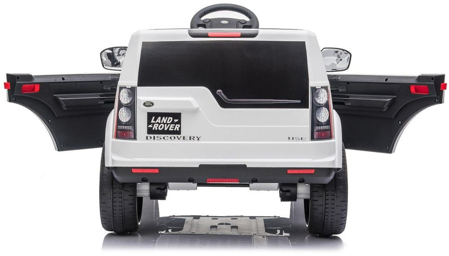 Segmart® Official Licensed White Land Rover Kids Cars 12v Kids Toys With R/c Parental Remote