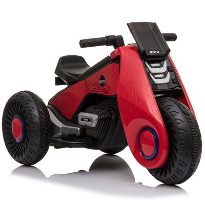 Segmart® Red 6V/4.5Ah Dirt Bike for Boys and Girls, 3-7 Years Old