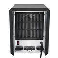 Space Heater with Timer, 1500/ 750W Portable Electric Infrared Heaters with Thermostat, Small Space Heater with Remote Control for Office, Overheat and Tip-Over Protection, 3 Heat Settings, L2741