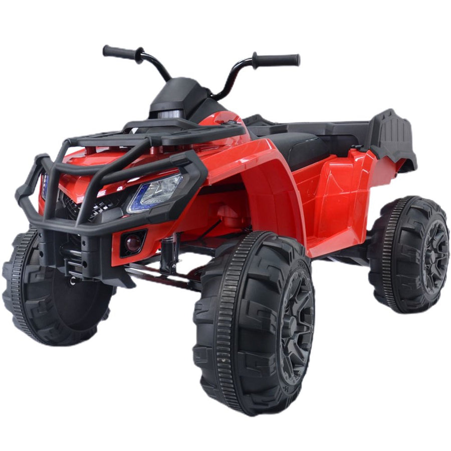 Electric Cars for Kids to Ride, Powered 12V Ride on Toys with Remote Control, ATV Quad Ride on Cars for Boys Girls, 3 Speeds Ride on ATV with LED Lights, AUX Jack, Radio, L234