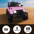 Segmart Pink 12 V Electric Truck Powered Ride-On with Remote Control, L