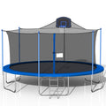 Segmart 16' Outdoor Trampoline with Safety Enclosure Net, L