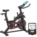 Exercise Cycling Bike, Professional Indoor Cycling Bike,Smooth Quiet Belt Drive Stationary Exercise Bike, 22lbs Flywheel Bike with LED Monitor/Adjustable Handlebar seat, for Home Cardio Gym Workout