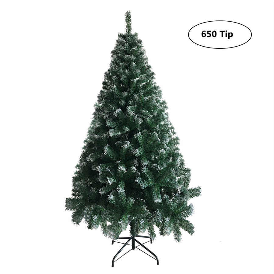 SEGMART 6ft Christmas Trees, Artificial Christmas Tree with Solid Metal Stand, S02