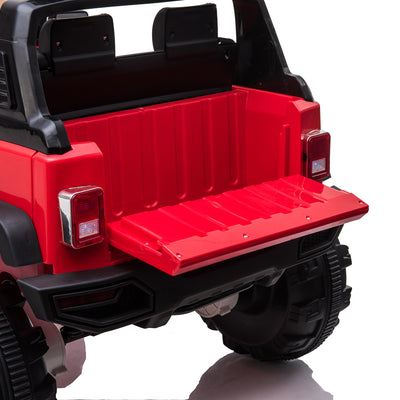 ELECTRIC CARS FOR KIDS, 12V BATTERY POWERED RIDE ON CAR TRUCK, 3 SPEEDS REMOTE CONTROL RIDE ON TOYS