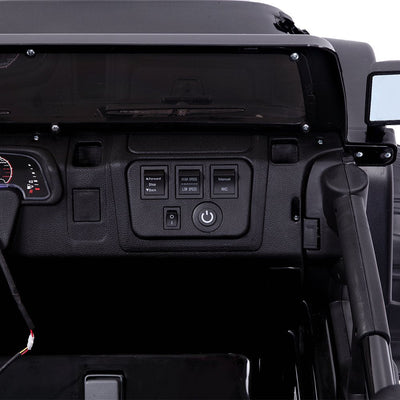 Ride on Cars with Remote Control seater, 12V Kids Ride on Cars for Boys Girls, Electric Ride on Truck Car with LED Lights, Horn, MP3 Player, Battery-Powered Ride on Toys, 3 Speeds, L6449