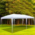 10 x 20 ft Pop up Canopy, Outdoor Gazebo Portable Shade Instant Tent, Adjustable Sunshade Tent with Carrying Bag for Party Wedding Activity BBQ Beach Car Shelter, B261