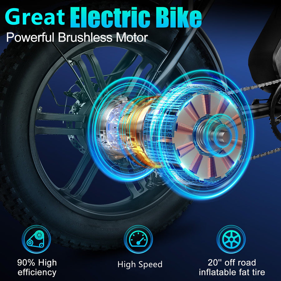 Electric Bikes for Adults, Powerful Electric Bicycle with 700W Motor, Shimano 7-Speed Electric Bike with Headlight/Display, Removable 48V 15Ah Battery, Electric Mountain Bike for Women/Men/Teens, L