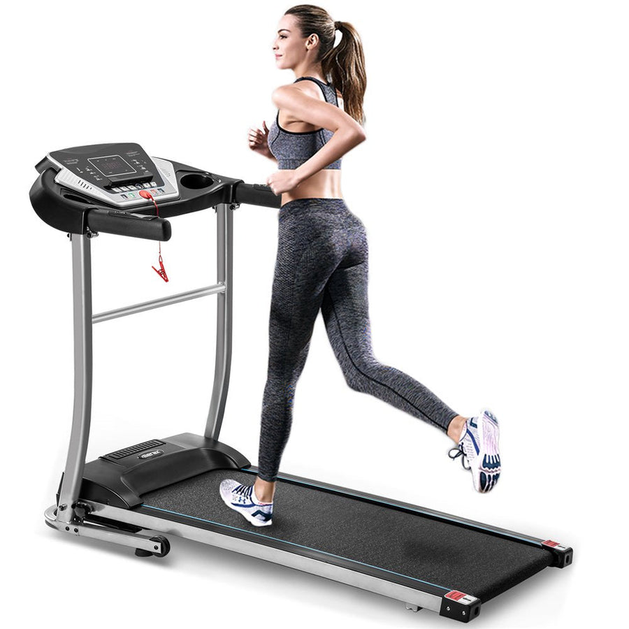 Motorised treadmill for online home