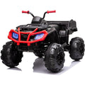 Segmart® Ride On Black Atv Kids Cars 12v Kids Toys