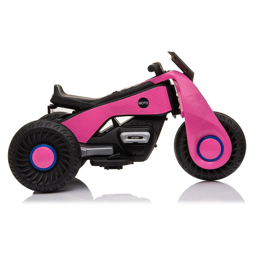 Ride On Toys, Ride on Motorcycle for Kids, 6V Battery Powered Electric Motorcycle Cars with Led Lights, Double Drive Toy for 2-6 Years Old Children Boys & Girls Birthday Christmas Gift, L2866