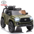 Licensed Toyota Tacoma Electric Ride on Vehicle for Kids, 12V Powered Ride on Car Toys with Remote Control, LED Lights, MP3 Player, Black