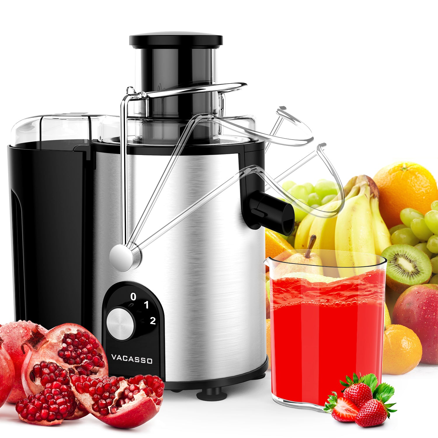 800W 800ml Electric Juicer Fruit Vegetable Blender Juice Machine Kitchen  Orange
