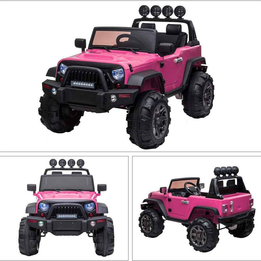 Electric Vehicles for Girls Boys, 12V Kids Ride on Cars with Remote Control, L