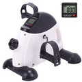 Mini Pedal Exercise Bike, Portable Mini Pedal Exerciser for Legs and Arms, Indoor Under Desk Cycle Pedal Bike with LCD Display, Adjustable Resistance, Home Use Feet Trainer Exercise Equipment, L6386