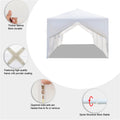 Canopy Party Tent for Outside,10' x 30' Outdoor Canopy Tent with 8 Side Walls, SEGMART Upgraded Outdoor Party Wedding Tent, White Backyard Tent for Catering Garden Beach Camping, L311