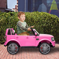 SEGMART Ride-On Car Toys, 12V Battery Powered Electric 4 Trie Kids Toys with Remote Control, S01