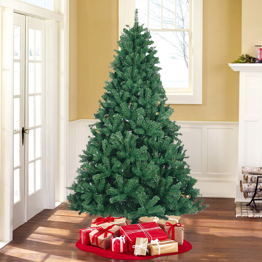 SEGMART 7.5FT Christmas Trees, Green Realistic Christmas Decor Tree with 1400 Tips, S04