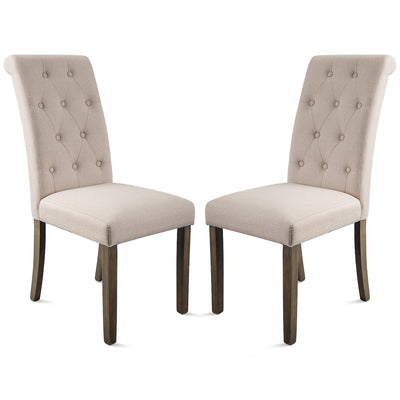 SEGMART Parsons Dining Chairs Set of 2