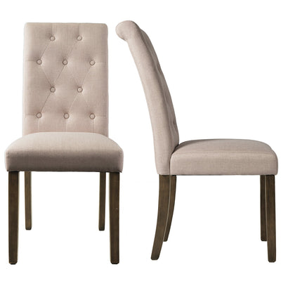 SEGMART Parsons Dining Chairs Set of 2