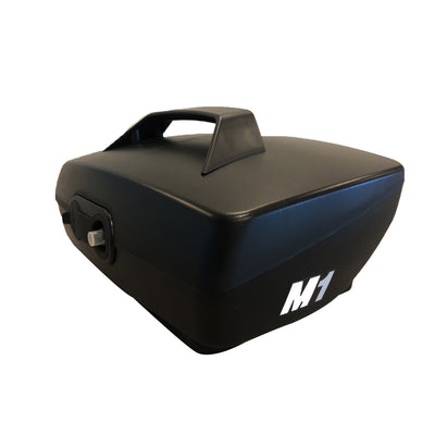 24V/12AH Large Capacity Lead Acid Battery with Battery Box, Match Outdoor Compact Mobility Scooter Use, Enjoy Worry-Free Trips of Up to 10 Miles, Black, SS1313