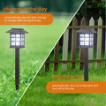 Solar Yard Lights Outdoor Lights for Patio, SEGMART Solar Powered Outdoor Lights Waterproof Garden Lights, Path Lights Solar Lights for Walkway Garden Outside Driveway, Auto Charge, 6 Pack, H1145