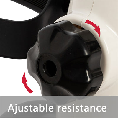 Mini Pedal Exercise Bike, Portable Mini Pedal Exerciser for Legs and Arms, Indoor Under Desk Cycle Pedal Bike with LCD Display, Adjustable Resistance, Home Use Feet Trainer Exercise Equipment, L6386