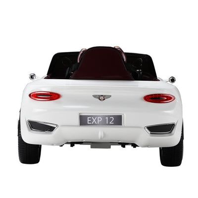 Ride on Toys for 3-4 Year Olds Boy Girl, Licensed Bentley 12 V Kids Ride On Car with Remote Control,LED Lights and Horn