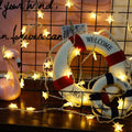 Christmas LED Star String Lights, 19.68FT 40LED String Lights Indoor/Outdoor Waterproof Decorative Light, Starry Fairy String Lights for Bedroom, Garden, Christmas Tree, Wedding, USB power, I0959