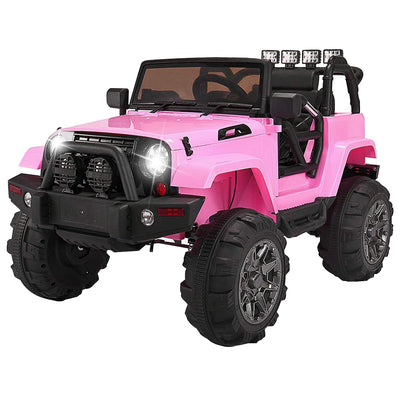 SEGMART 12V Kids Electric Ride On Cars with Remote Control, LED Lights, Q3
