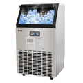 Commercial Ice Machine on Clearance, Segmart Freestanding Built-In Stainless Steel Ice Maker, 99lbs/24h, 33lbs Storage, Under Counter Automatic Ice Machine for Restaurant Bar Cafe, ETL Listed, S6139
