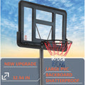 Adult Basketball Goal, SEGMART 6.88ft-12ft Easy Adjustable Portable Basketball Hoop, Basketball Goal Outdoor Basketball Hoop, Indoor Outdoor Basketball Game Play Set,LLL4417