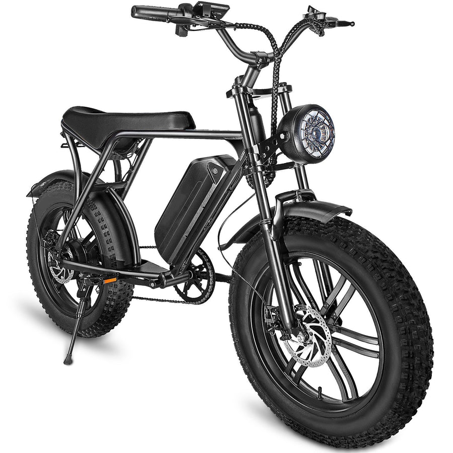 Electric Bikes for Adults, Powerful Electric Bicycle with 700W Motor, Shimano 7-Speed Electric Bike with Headlight/Display, Removable 48V 15Ah Battery, Electric Mountain Bike for Women/Men/Teens, L