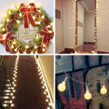 LED Globe String Lights, 9.84FT 20LED Ball String Lights Indoor/Outdoor Decorative Light with Remote Control, Christmas Starry Fairy String Lights for Bedroom, Kids Room, Dorm, Garden, Party, I0967