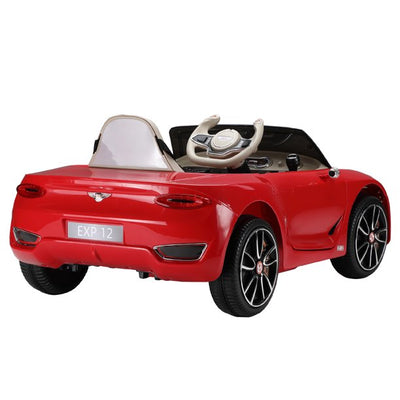 Ride on Toys for 3-4 Year Olds Boy Girl, Licensed Bentley 12 V Kids Ride On Car with Remote Control,LED Lights and Horn