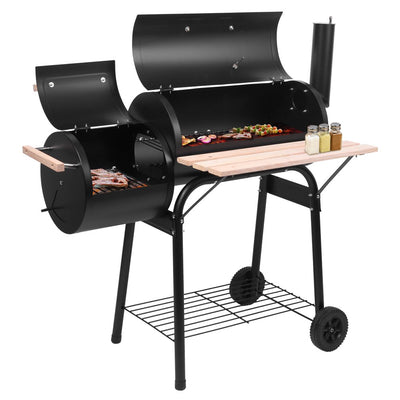 Segmart 12" Portable Charcoal Grill with Convenient Storage