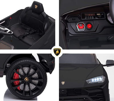 ELECTRIC BATTERY-POWERED LAMBORGHINI URUS KIDS CARS 12V KIDS TOYS WITH R/C PARENTAL REMOTE