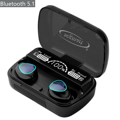 Wireless Bluetooth Earbuds, SEGMART 2021 Upgraded Hands-free Calling Sweatproof In-Ear Headset Earphone with Charging Case for iPhone/Samsung & Smart Phones, I0359