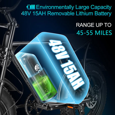 Electric Bikes for Adults, Powerful Electric Bicycle with 700W Motor, Shimano 7-Speed Electric Bike with Headlight/Display, Removable 48V 15Ah Battery, Electric Mountain Bike for Women/Men/Teens, L