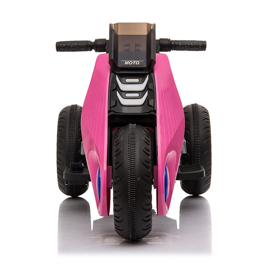 Electric Motorcycle for Girls, Ride on Motorcycle for Kids, 6V Battery Powered Motorbike Tricycle Toy, Double Drive Toy for 2-6 Years Old Children, Boys Girls Birthday Christmas Gift, L2868