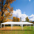 Canopy Party Tent for Outside, SEGMART 10' x 20' Patio Tent, White Outdoor Party Wedding Tent, Backyard Tent for Catering Garden Beach Camping, L